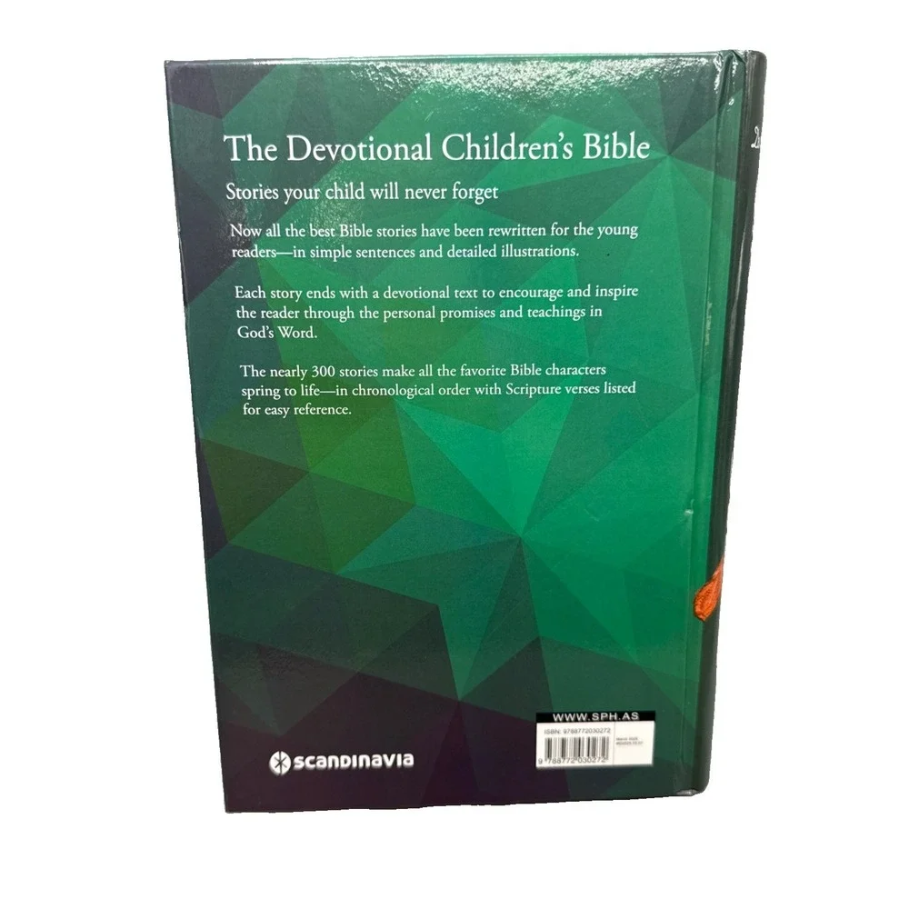The Devotional Children Bible Ilustrated Devotional Text from Old and New Te...